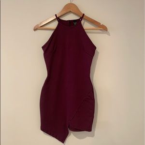 Windsor Asymmetrical Body Con Dress